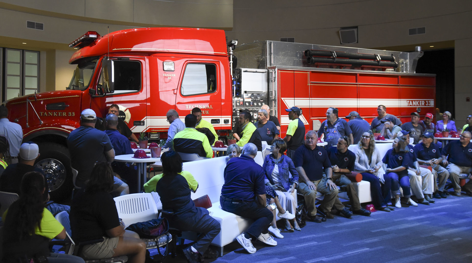 Volvo Trucks donates 'one-of-a-kind' fire truck to Pulaski County